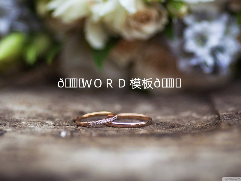 WORD模板大汇总 工作总结/合同/活动方案