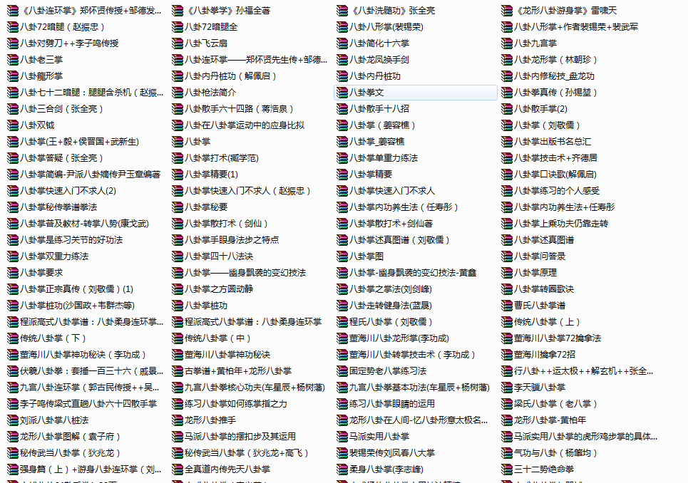  八卦掌 的一切  