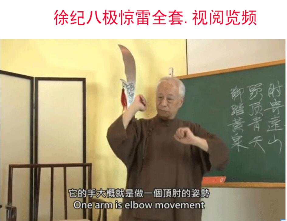 徐纪八极惊雷系列全集八极拳武术视频教程