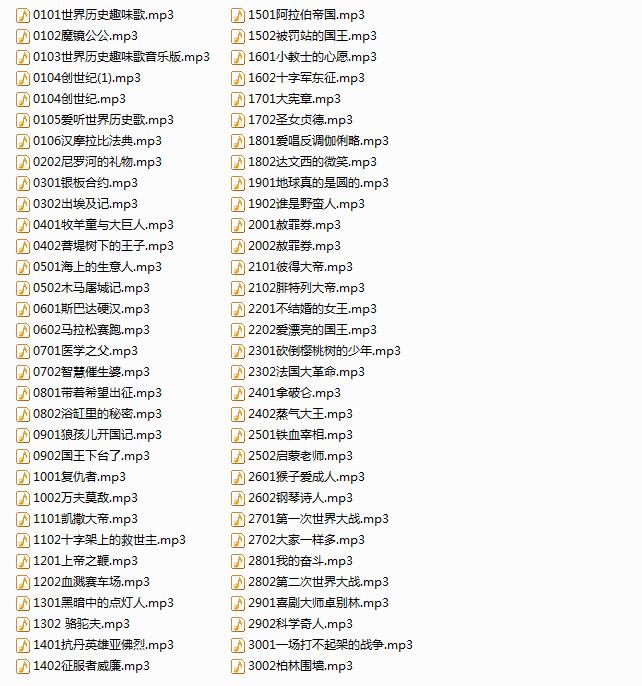 儿童音频故事1