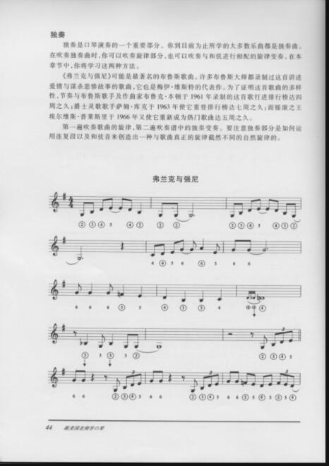 布鲁斯十孔口琴