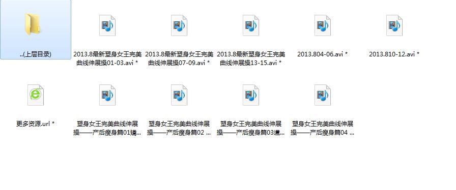 郑多燕减肥健身系列视频
