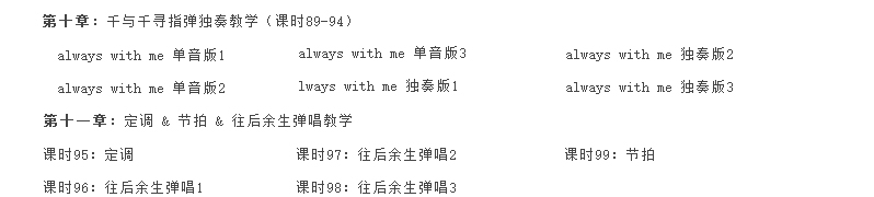 八套吉他自学入门视频课程合集打包_吉他零基础入门教学视频课程