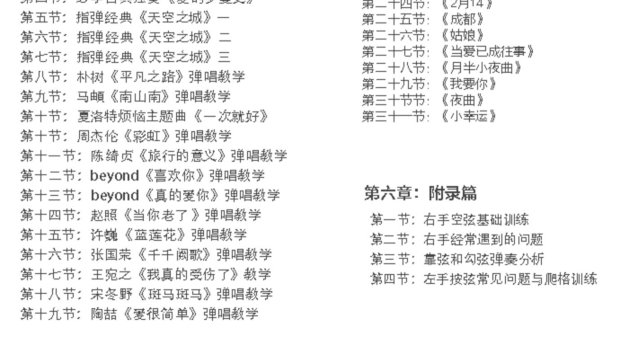 八套吉他自学入门视频课程合集打包_吉他零基础入门教学视频课程
