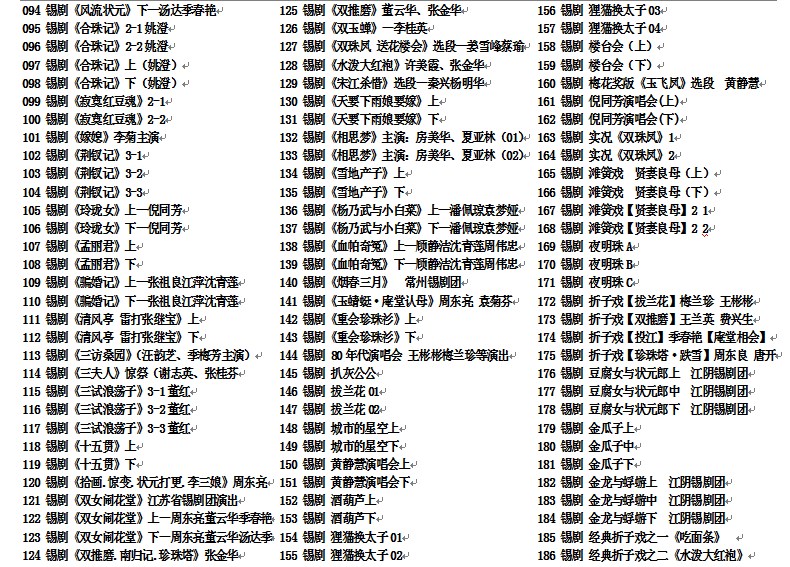 锡剧全剧大合集全集_锡剧mp3 mp4高清视频下载-锡剧唱段100首