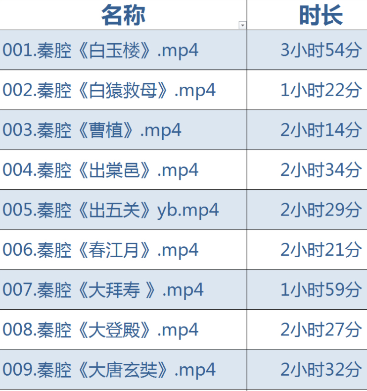 秦腔戏曲大全-秦腔全集合集打包下载-秦腔戏曲大全mp3 mp4下载