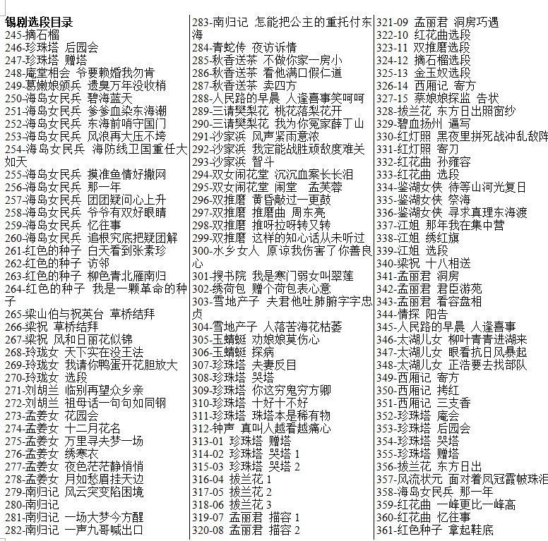 锡剧全剧大合集全集_锡剧mp3 mp4高清视频下载-锡剧唱段100首