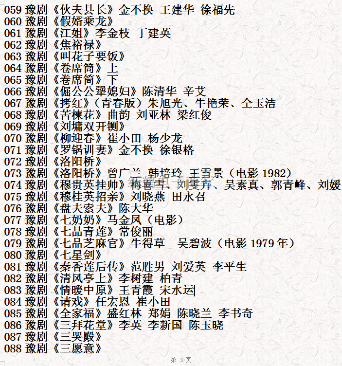 河南豫剧大全_河南豫剧选段大全mp3 mp4视频合集打包下载-河南豫剧全场戏全集打包下载