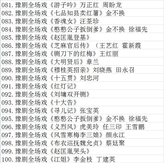 河南豫剧大全_河南豫剧选段大全mp3 mp4视频合集打包下载-河南豫剧全场戏全集打包下载