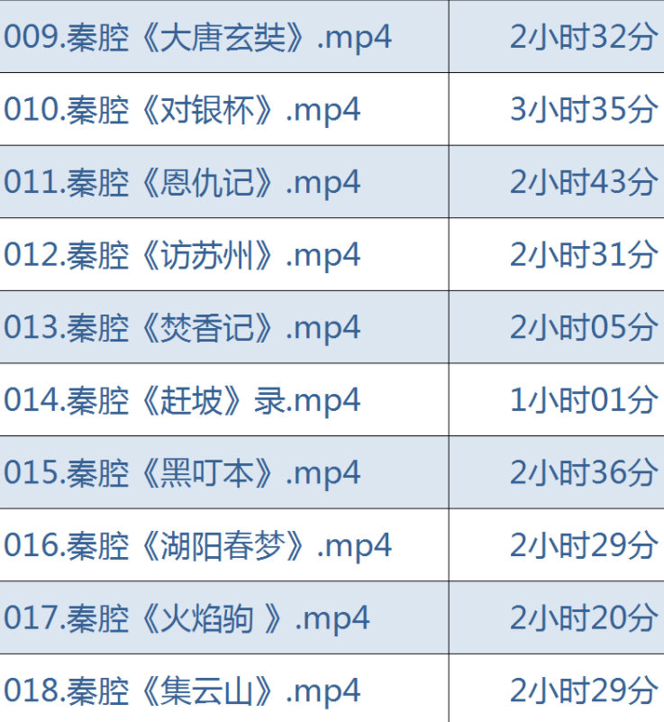 秦腔戏曲大全-秦腔全集合集打包下载-秦腔戏曲大全mp3 mp4下载