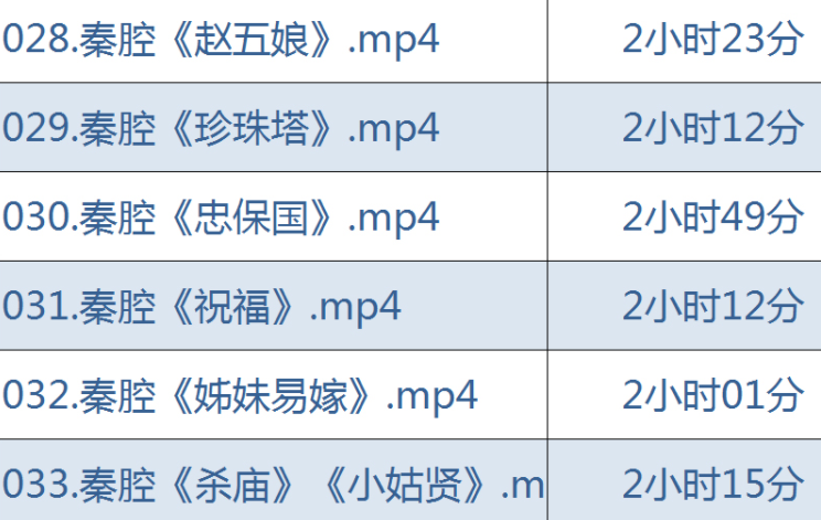 秦腔戏曲大全-秦腔全集合集打包下载-秦腔戏曲大全mp3 mp4下载