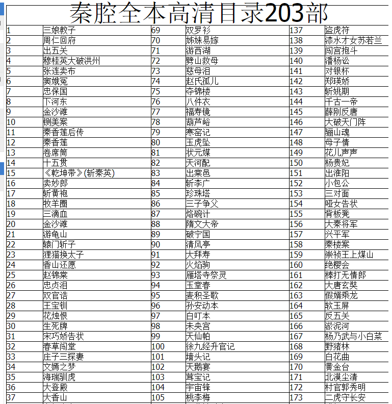 秦腔戏曲大全-秦腔全集合集打包下载-秦腔戏曲大全mp3 mp4下载