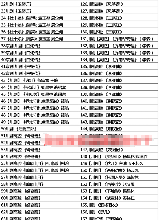 3900部川剧下载_川剧视频+川剧mp3全剧合集打包下载