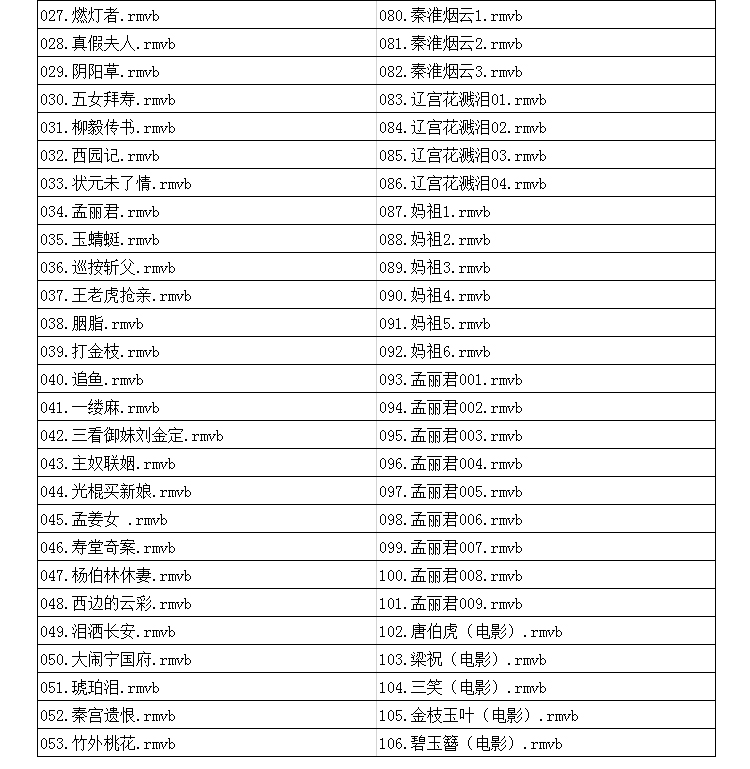 3985部越剧全集mp3音频高清视频全剧合集打包下载