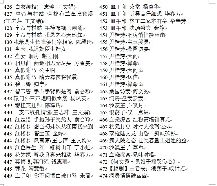 3985部越剧全集mp3音频高清视频全剧合集打包下载