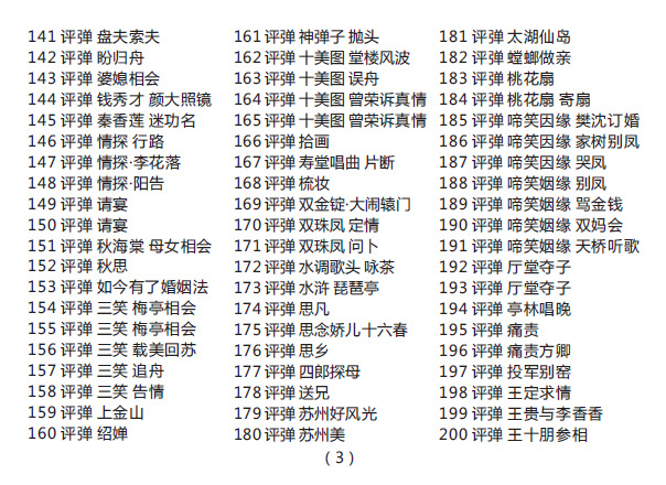 苏州评弹视频全场戏全剧合集打包下载_苏州评弹mp3下载_苏州弹词全集