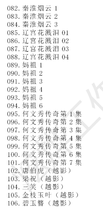 3985部越剧全集mp3音频高清视频全剧合集打包下载
