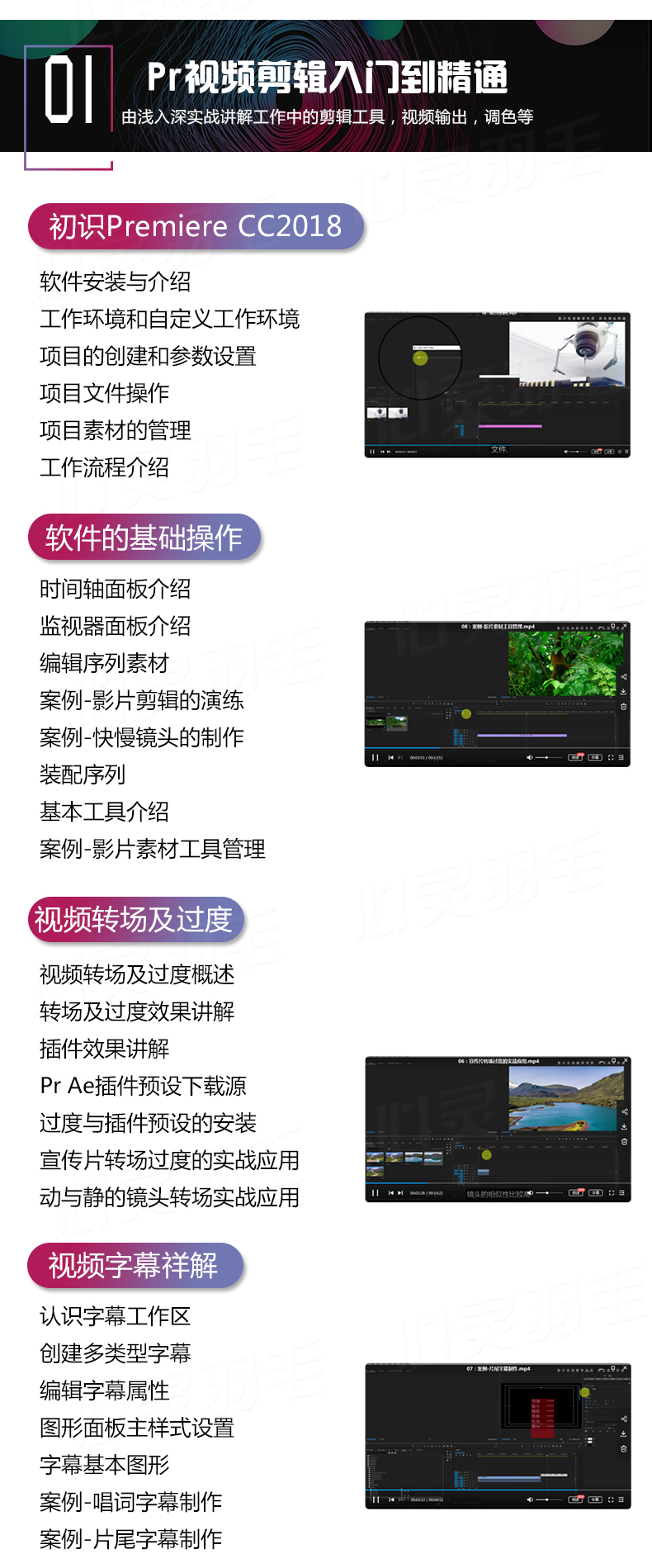adobe premiere视频教程合集打包下载