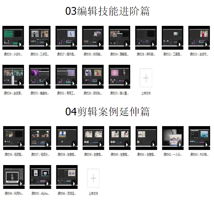 adobe premiere视频教程合集打包下载