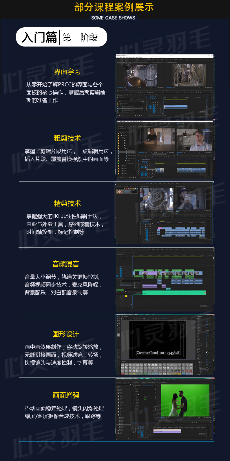 adobe premiere视频教程合集打包下载