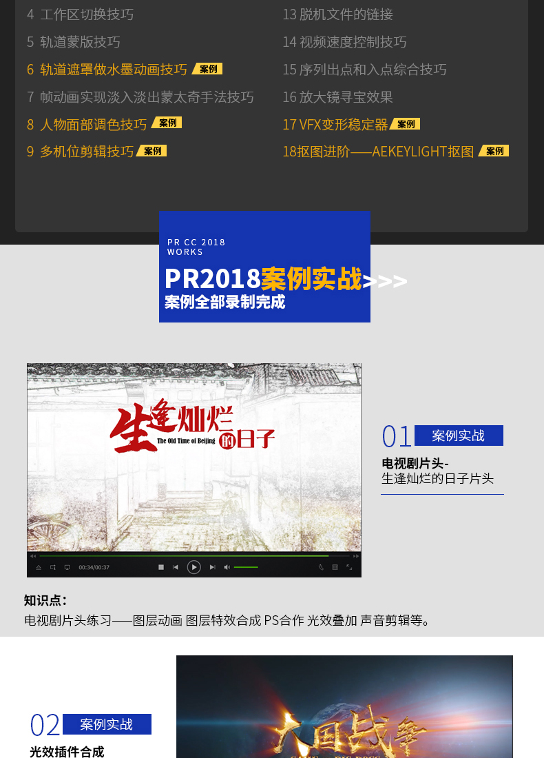adobe premiere视频教程合集打包下载