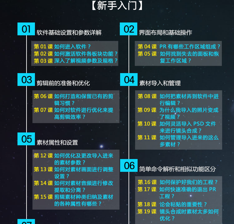 adobe premiere视频教程合集打包下载
