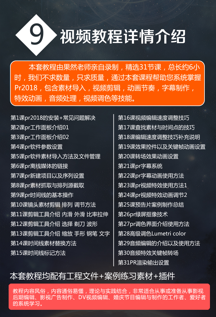 adobe premiere视频教程合集打包下载