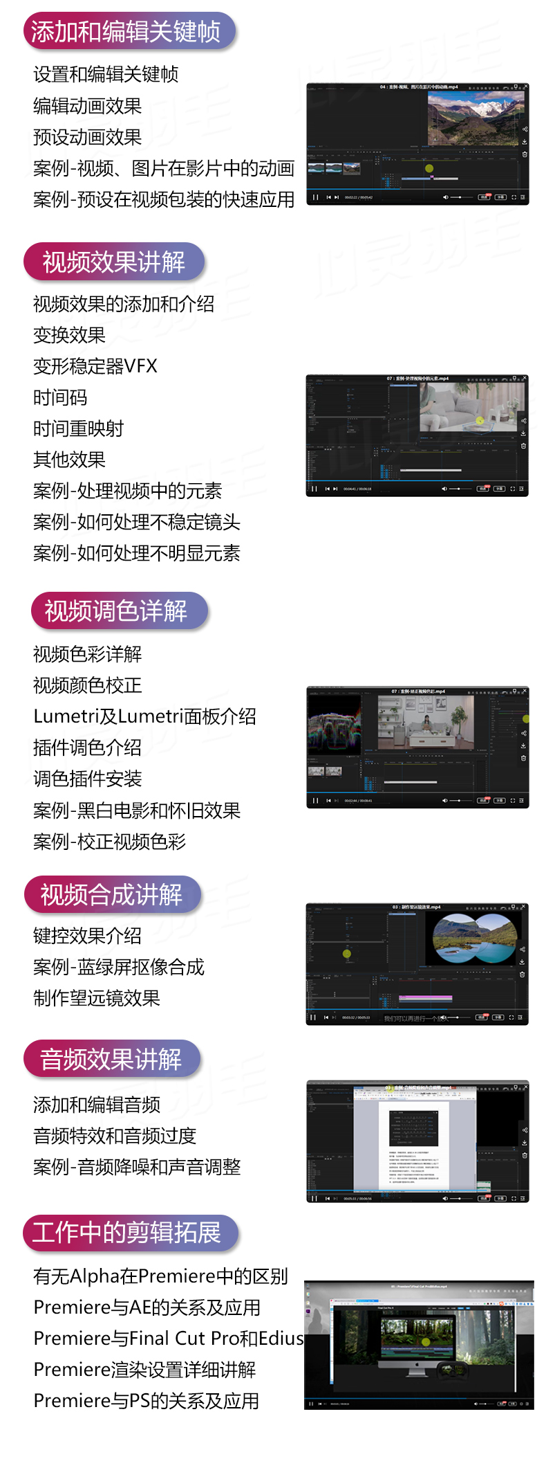 adobe premiere视频教程合集打包下载