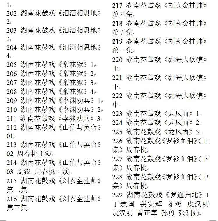 近百G湖南花鼓戏音频视频全集打包下载-衡阳花鼓戏-荆州花鼓戏-皖南花鼓戏-湖南花鼓戏大全