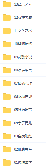 270套【喜马拉雅付费大合集】20000多个音频180+G
