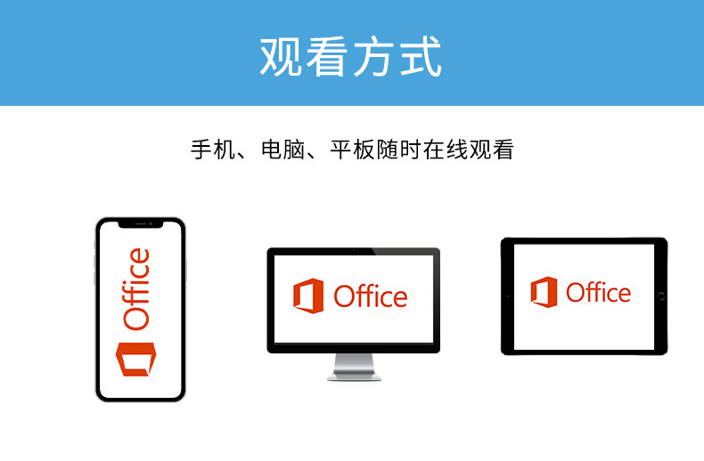 office办公软件excel函数表格ppt制作word视频教程