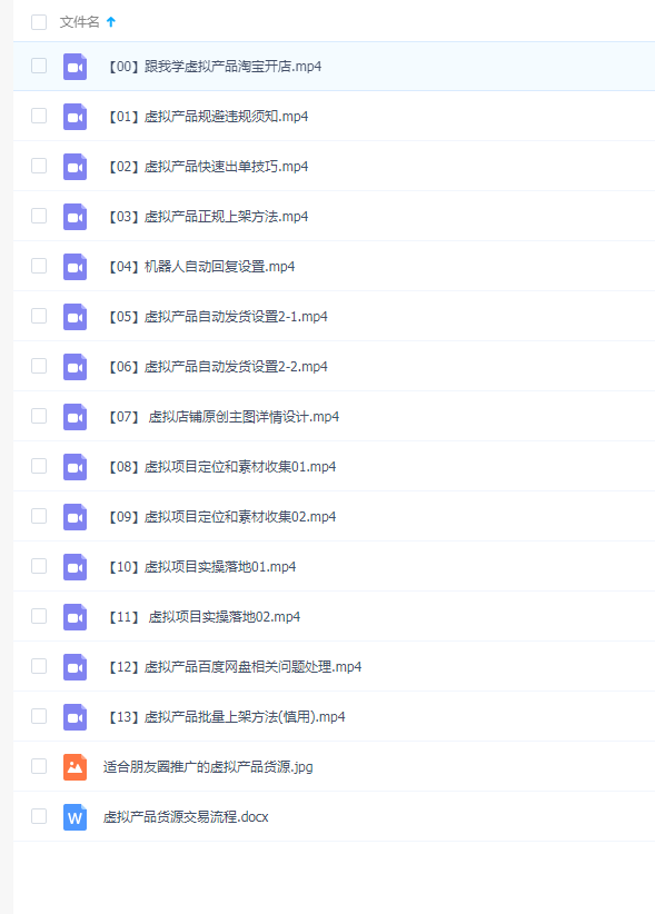 淘宝开店视频教程 淘宝虚拟资源产品开店教程视频 淘宝开店产品设计教程