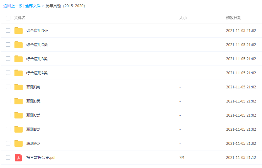 事业单位历年真题2015~2020（往年事业编试题及答案）